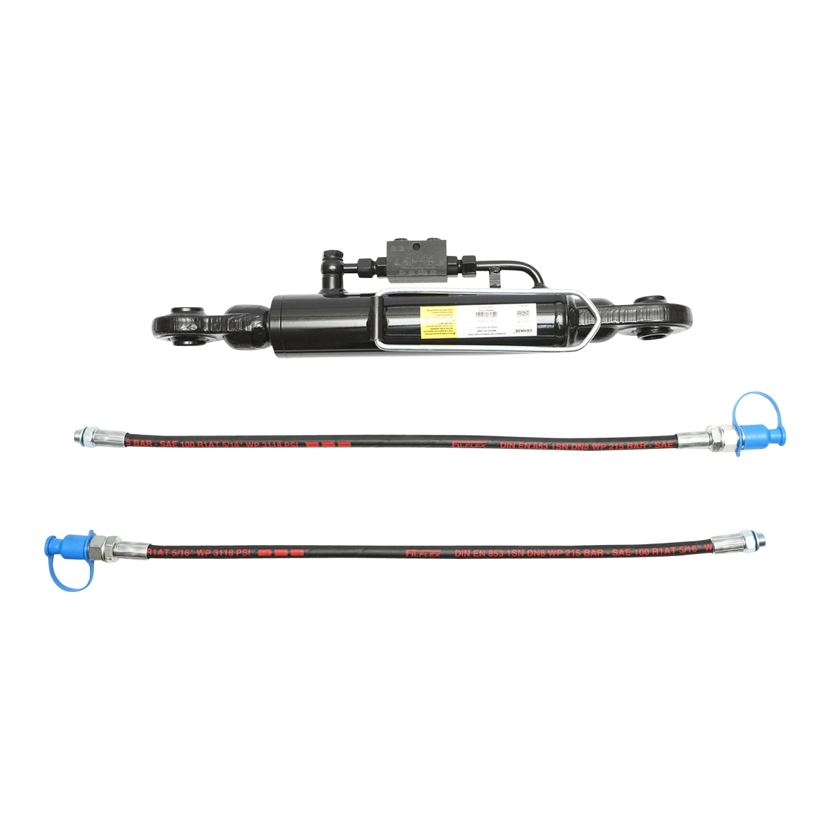 Adjustable hydraulic central jack 50cm walnut cat. 2-2